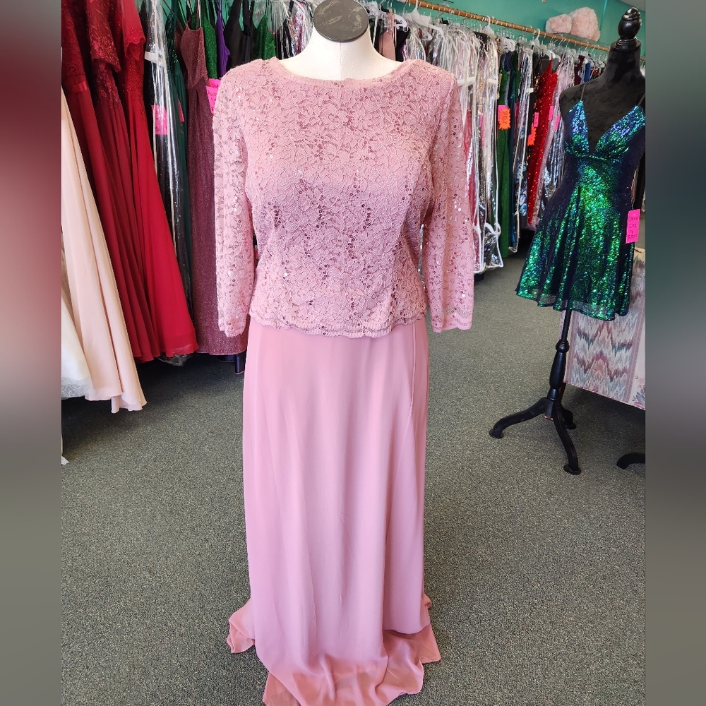 May Queen Pink Lace Dress